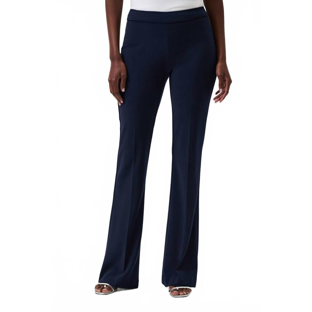 NEW JOSEPH RIBKOFF classic flared pants in midnight blue